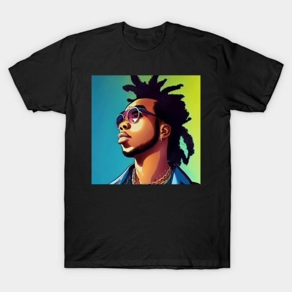 Takeoff Migos Tribute Rip Graphic Hip Hop Fan Unisex T-Shirt